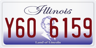 IL license plate Y606159