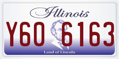 IL license plate Y606163