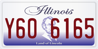 IL license plate Y606165