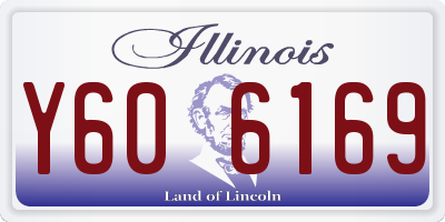 IL license plate Y606169