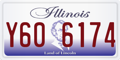 IL license plate Y606174