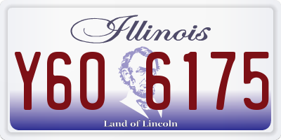 IL license plate Y606175