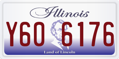 IL license plate Y606176