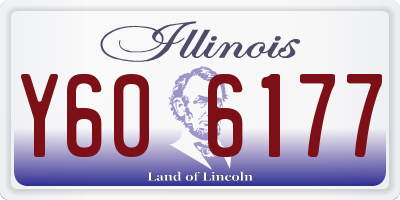 IL license plate Y606177