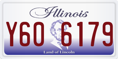 IL license plate Y606179