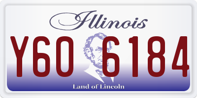 IL license plate Y606184
