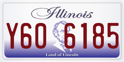 IL license plate Y606185