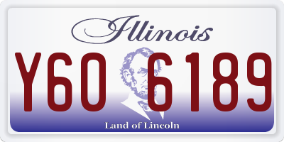 IL license plate Y606189