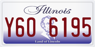 IL license plate Y606195