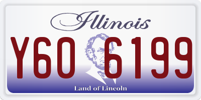 IL license plate Y606199