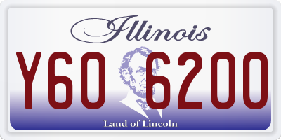 IL license plate Y606200