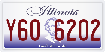IL license plate Y606202
