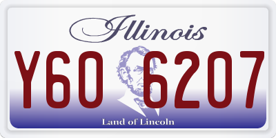IL license plate Y606207