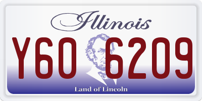 IL license plate Y606209