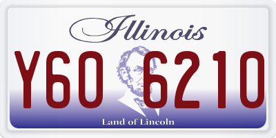 IL license plate Y606210