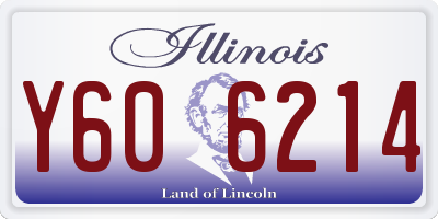 IL license plate Y606214