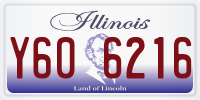 IL license plate Y606216