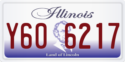 IL license plate Y606217