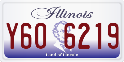 IL license plate Y606219