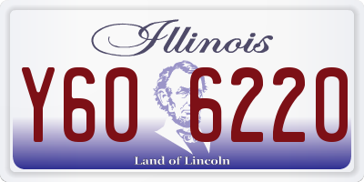 IL license plate Y606220