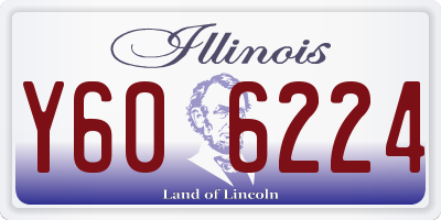 IL license plate Y606224