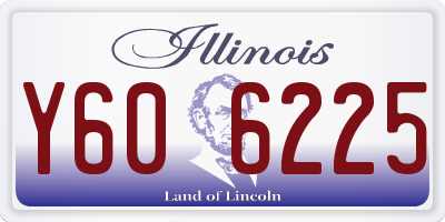 IL license plate Y606225