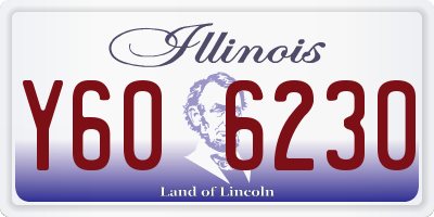 IL license plate Y606230