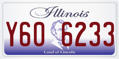 IL license plate Y606233