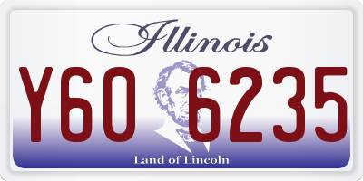 IL license plate Y606235