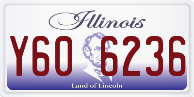 IL license plate Y606236