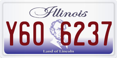 IL license plate Y606237