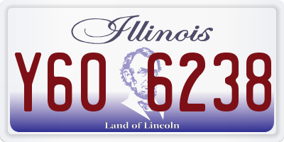 IL license plate Y606238