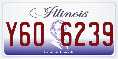 IL license plate Y606239