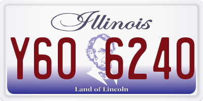 IL license plate Y606240