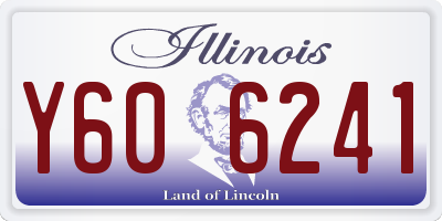 IL license plate Y606241