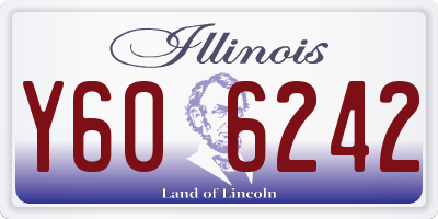 IL license plate Y606242