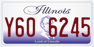IL license plate Y606245