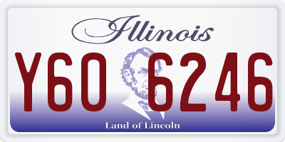 IL license plate Y606246