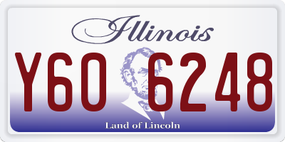 IL license plate Y606248