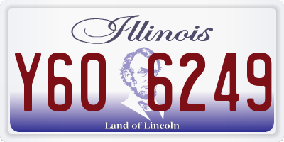 IL license plate Y606249
