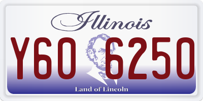 IL license plate Y606250