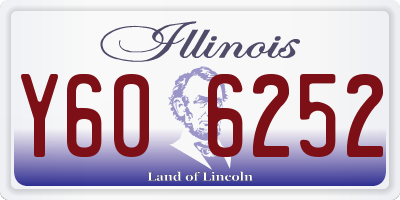 IL license plate Y606252