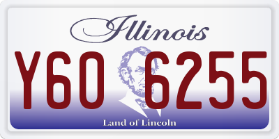 IL license plate Y606255