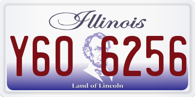 IL license plate Y606256
