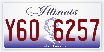 IL license plate Y606257
