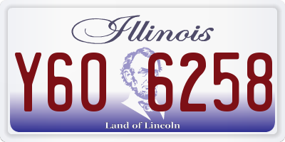 IL license plate Y606258