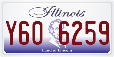 IL license plate Y606259