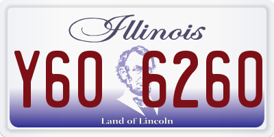 IL license plate Y606260