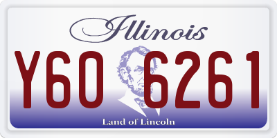 IL license plate Y606261