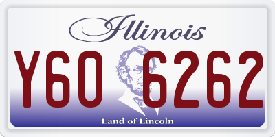 IL license plate Y606262